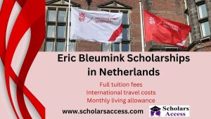 Eric Bleumink Scholarships in Netherlands