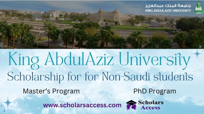 King AbdulAziz University Scholarship