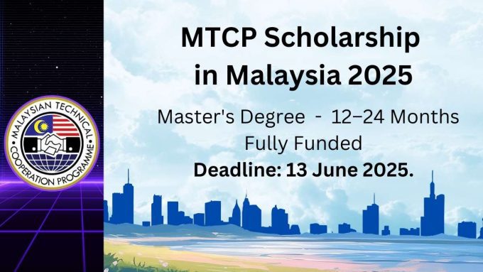 MTCP Scholarship in Malaysia