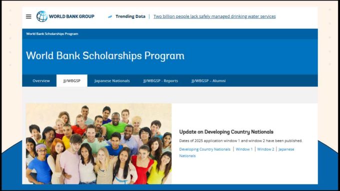 Joint Japan World Bank Graduate Scholarship